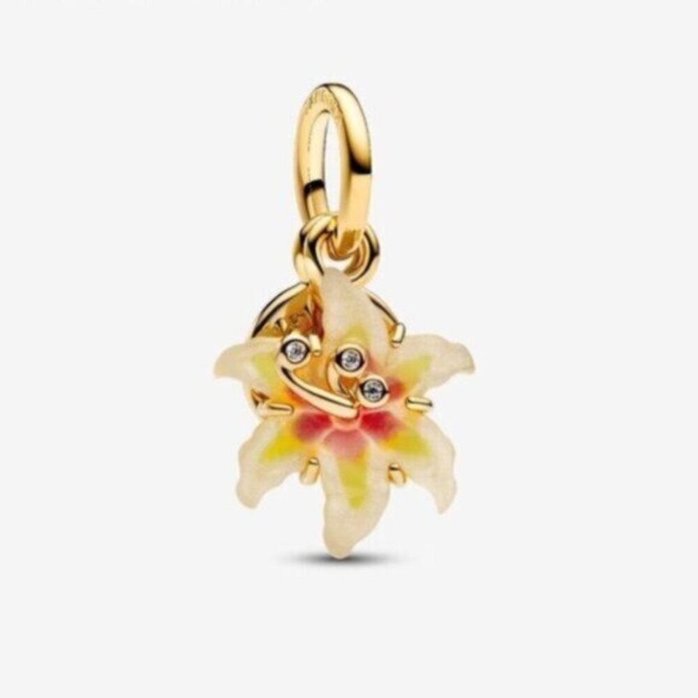 Pandora Disney Tangled Sundrop Flower Glow-in-the-dark Charm